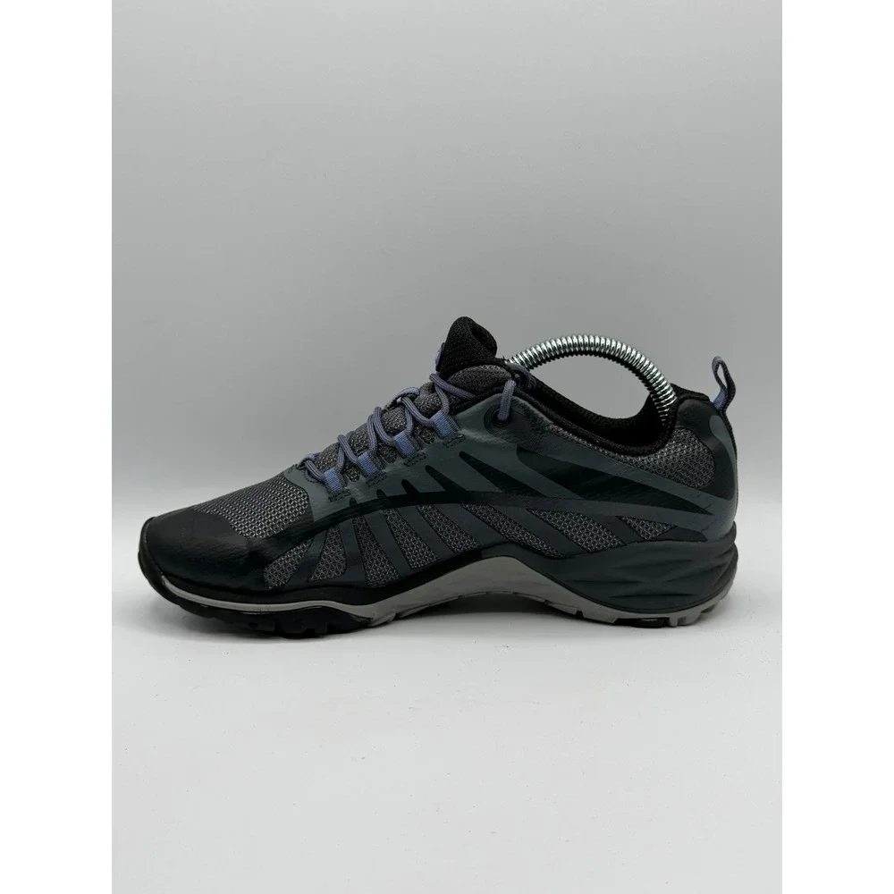 Merrell Siren Edge Q2 Womens Grey Blue Hiking Trail Shoes J41316 Size 8